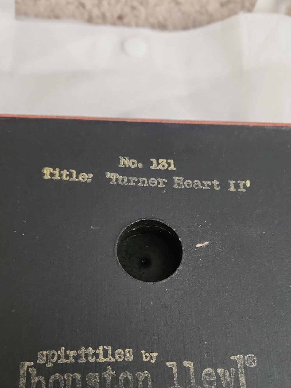 Houston Hew Spiritiles No. 131 Turner Heart II New In Box - Picture 6 of 7